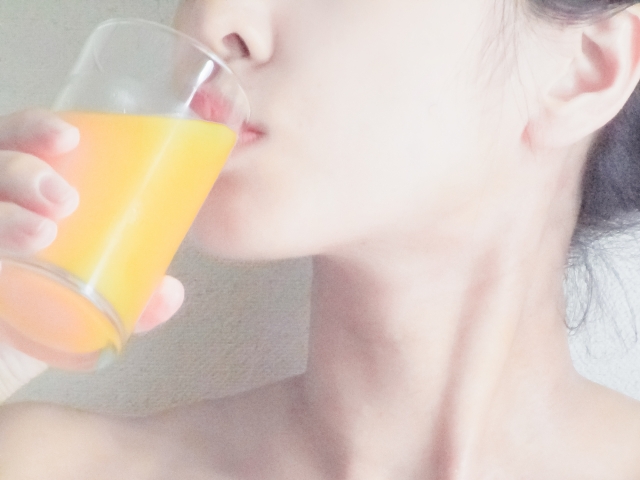 サジーをジュースで摂取